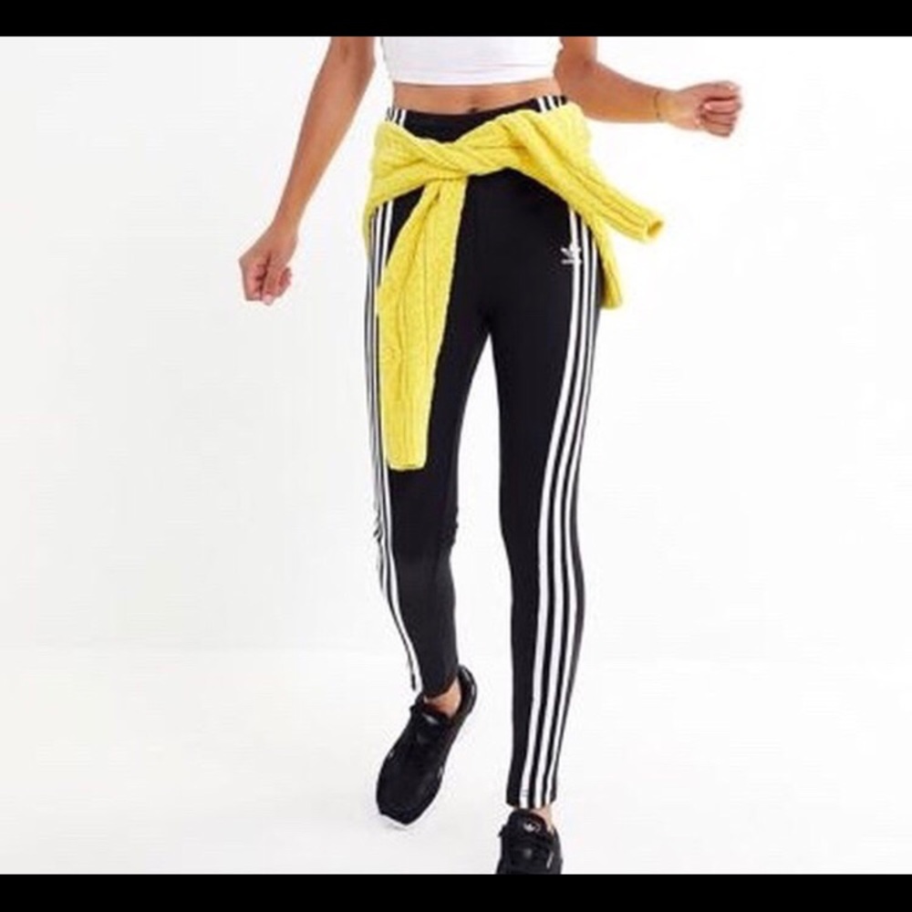 Adidas X UO women’s high rise split ankle pants
